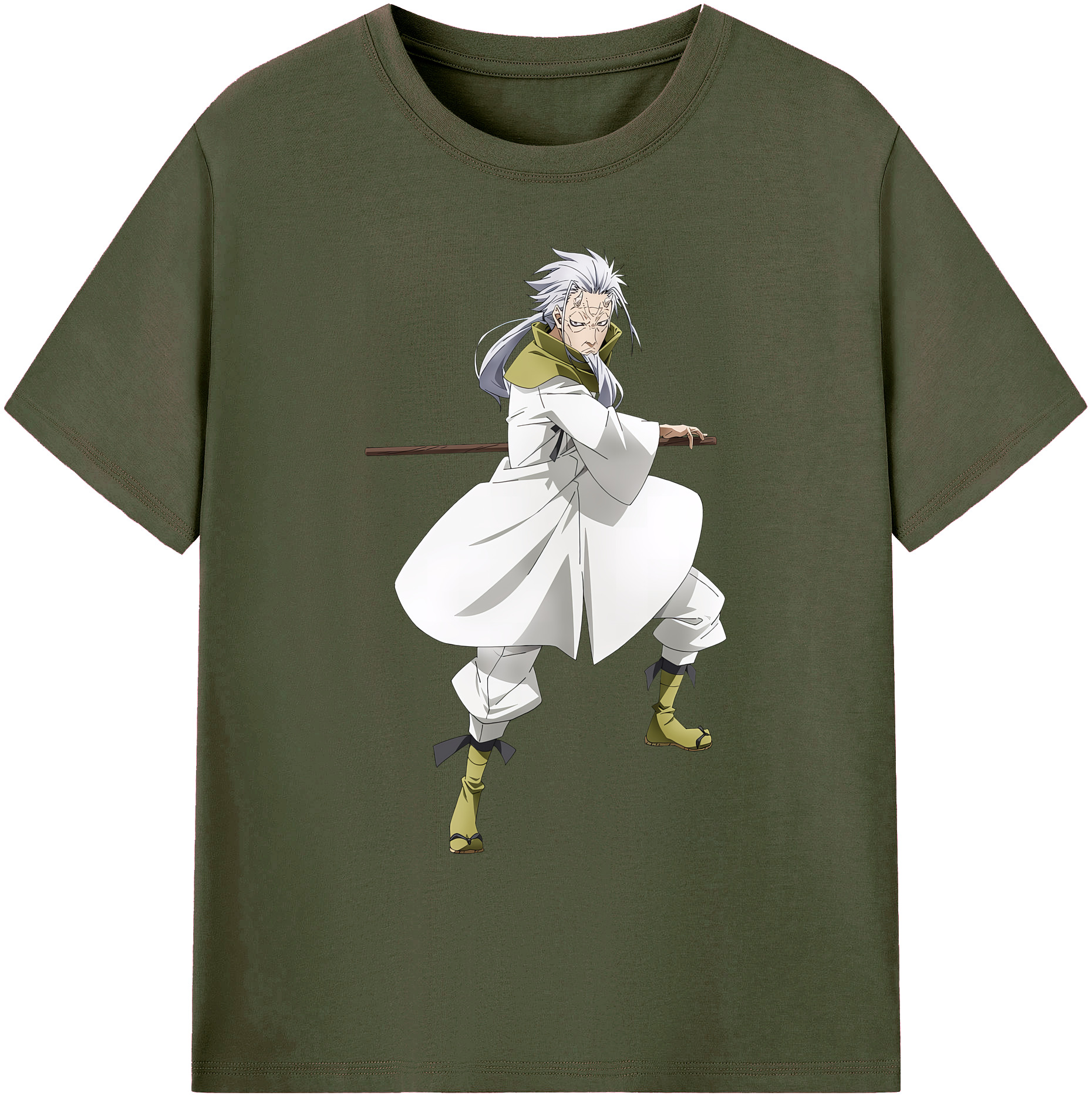 （画像用） 転スラ Regarding Reincarnated to Slime 綿100％ メンズ半袖Tシャツ｜肌触りやわらか＆通気性